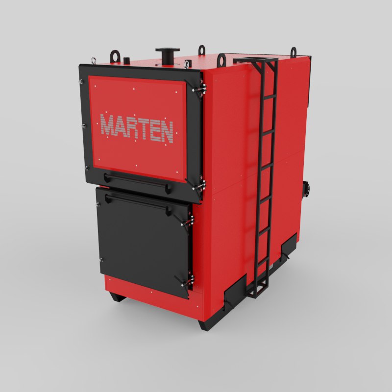 Котел опалювальний твердопаливний Marten Industrial-T MIT-800